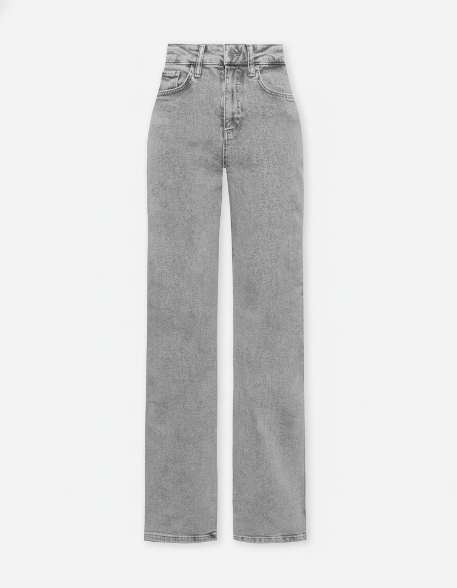 Aitana | Szare jeansy bootcut – swobodna elegancja