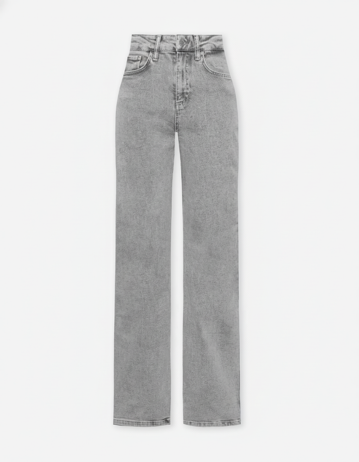 Aitana | Szare jeansy bootcut – swobodna elegancja