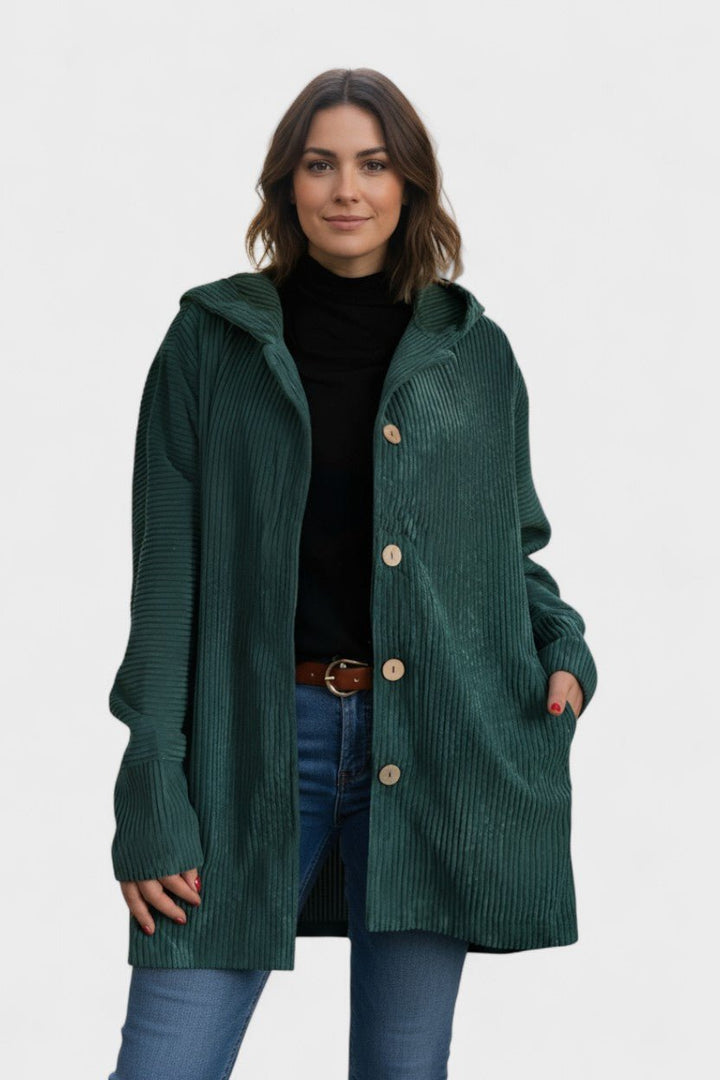Amalie™ | Elegancka kurtka z sametu o luksusowym wyglądzie