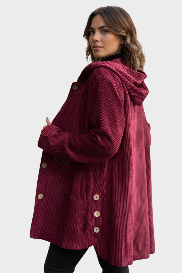 Amalie™ | Elegancka kurtka z sametu o luksusowym wyglądzie