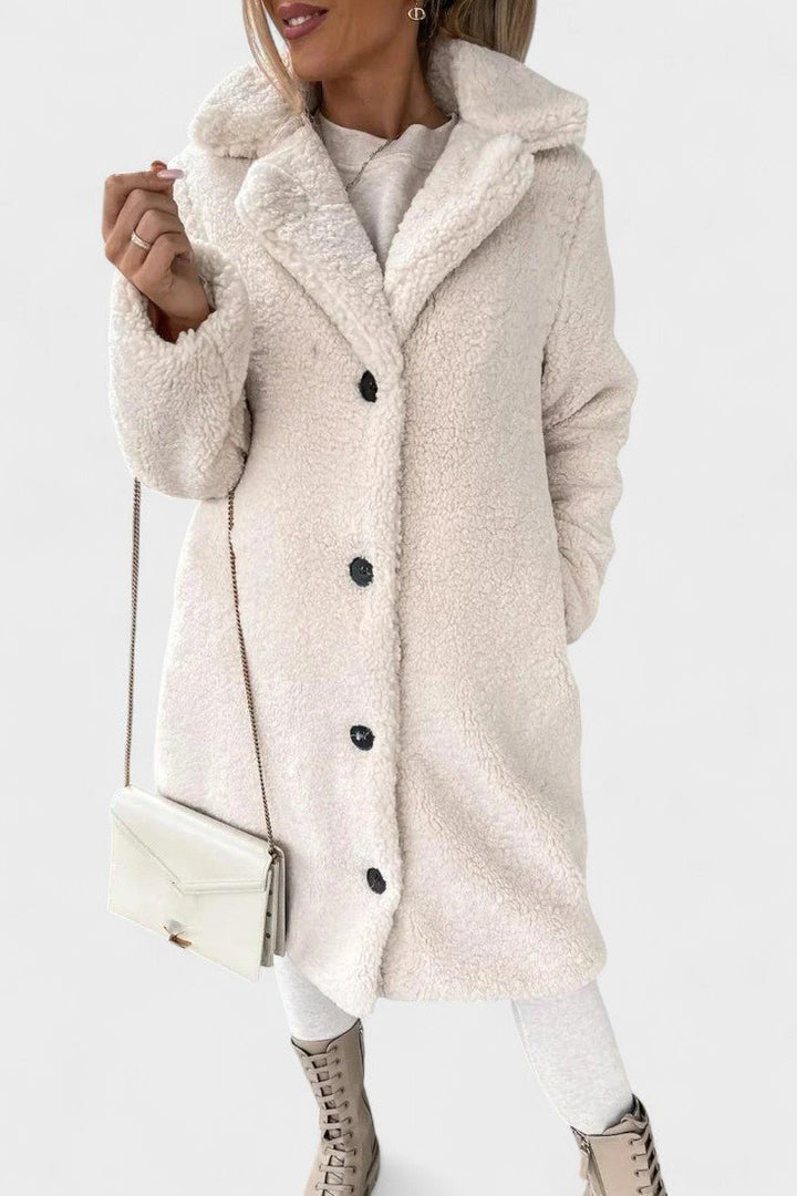 Birgitte™ | Elegancka kurtka typu teddy o luksusowym wyglądzie
