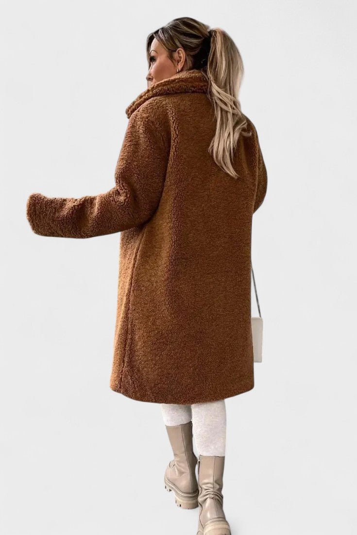 Birgitte™ | Elegancka kurtka typu teddy o luksusowym wyglądzie