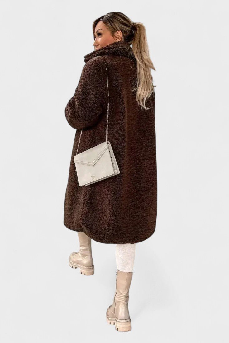 Birgitte™ | Elegancka kurtka typu teddy o luksusowym wyglądzie