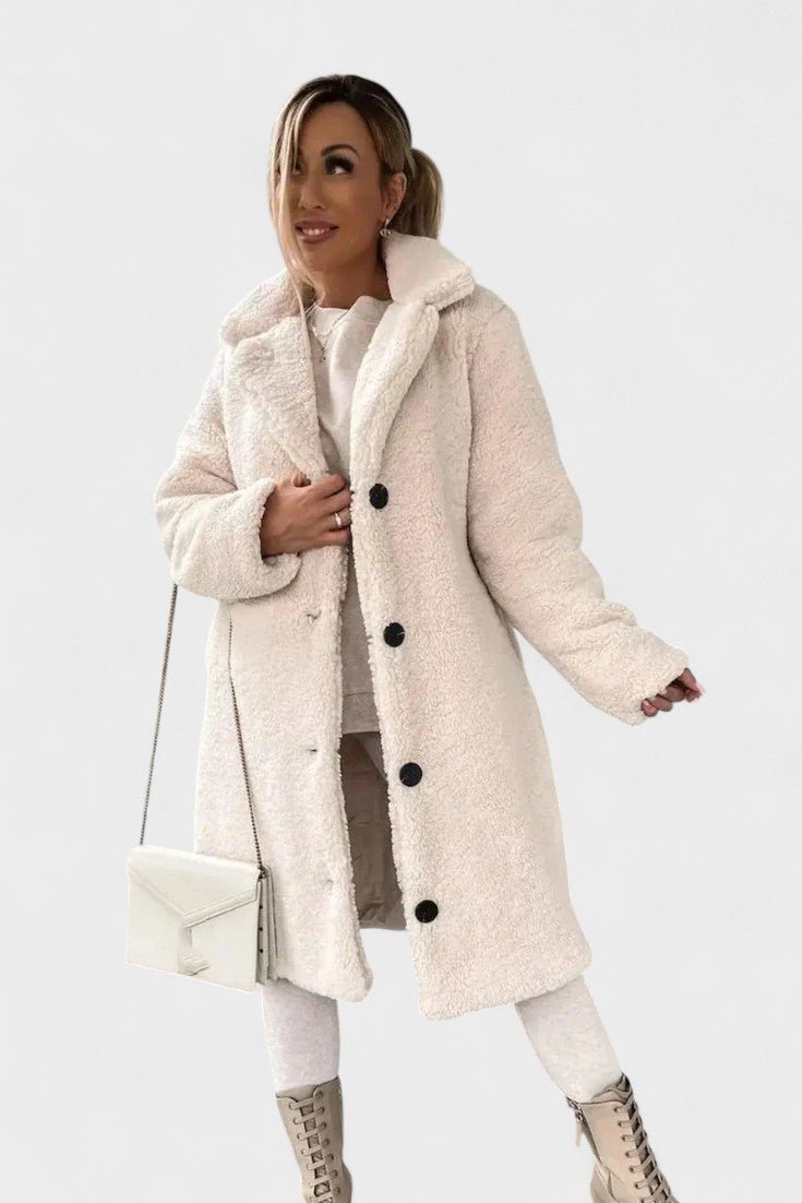 Birgitte™ | Elegancka kurtka typu teddy o luksusowym wyglądzie