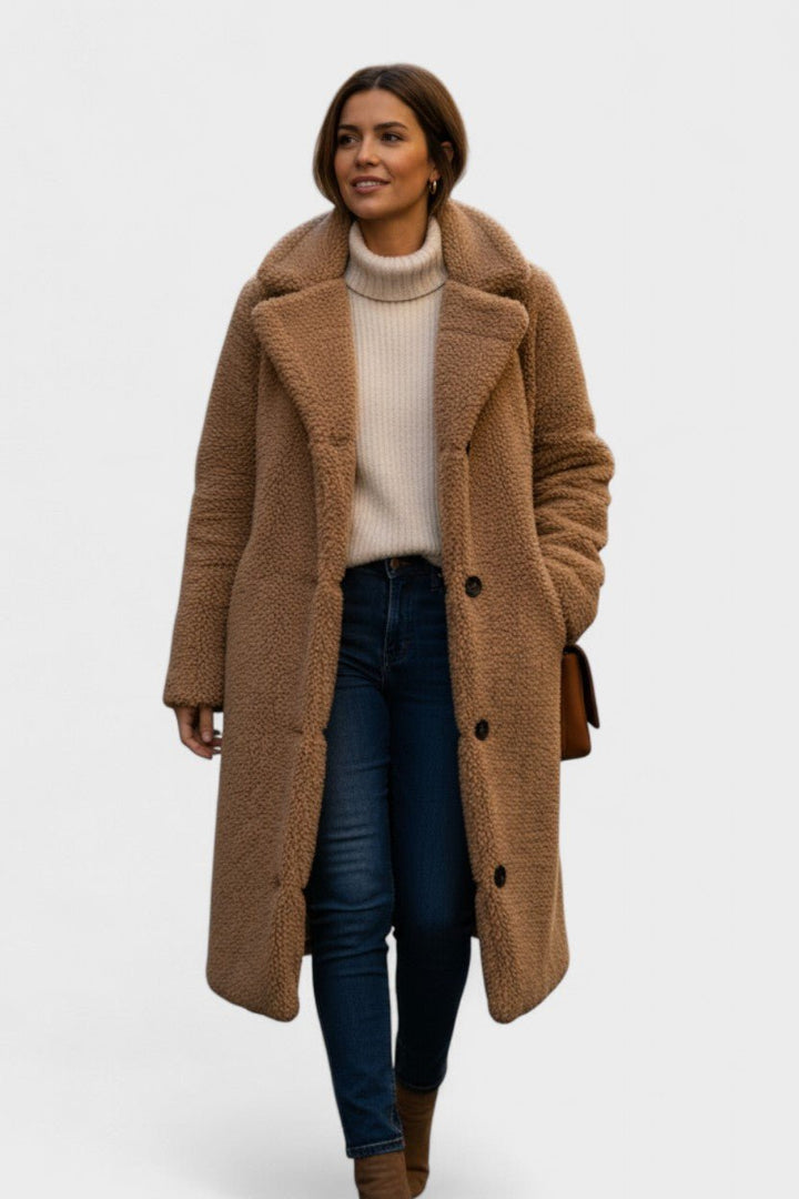 Birgitte™ | Elegancka kurtka typu teddy o luksusowym wyglądzie