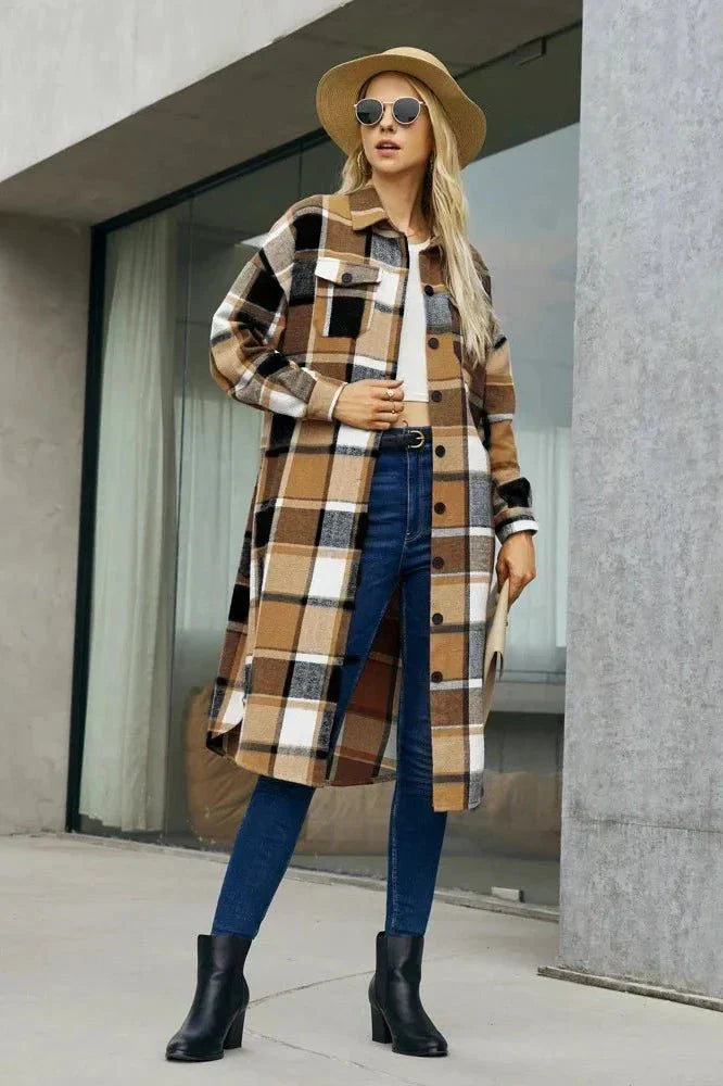 Lene™ | Płaszcz w stylu retro o ponadczasowym wzornictwie