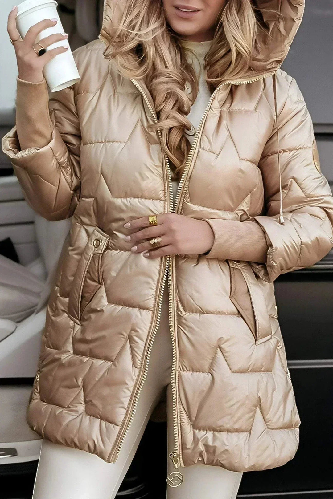 Marcella™ | Elegancka jesienna kurtka z kapturem