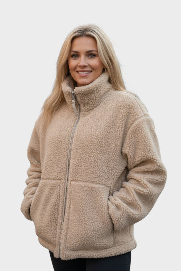 Mille™ | Elegancki szlafrok typu teddy w stylu skandynawskim