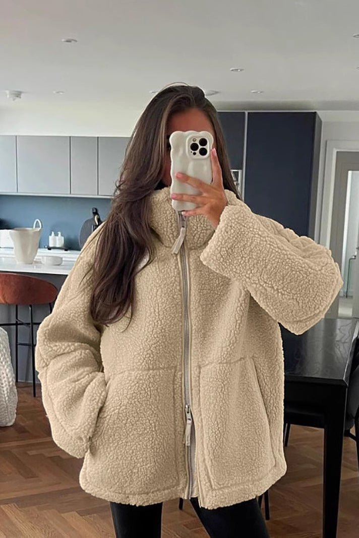 Mille™ | Elegancki szlafrok typu teddy w stylu skandynawskim