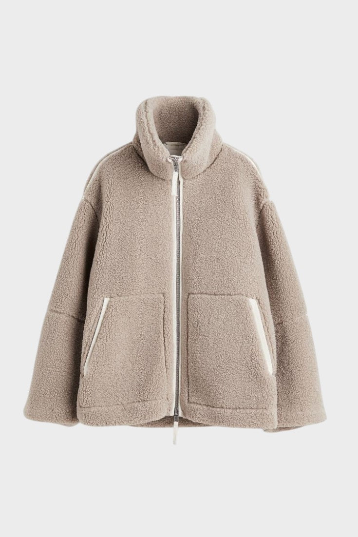 Mille™ | Elegancki szlafrok typu teddy w stylu skandynawskim
