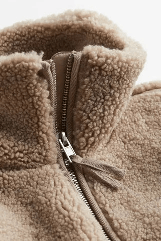 Mille™ | Elegancki szlafrok typu teddy w stylu skandynawskim