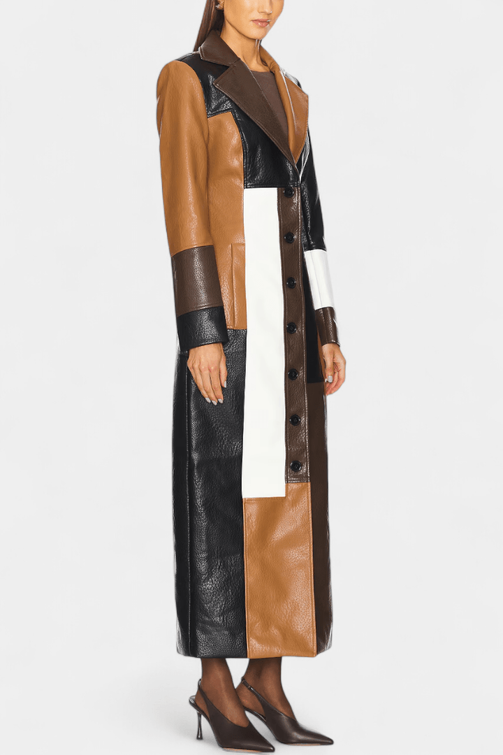 Solveig | Trencz w stylu patchworkowym
