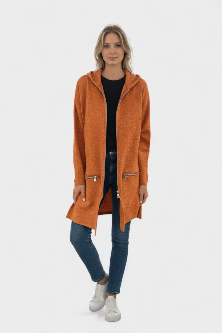 Veslina™ | Elegancka sweterkowa kurtka do stylizacji warstwowej