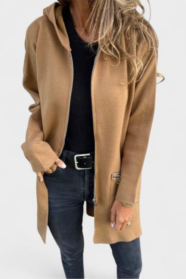 Veslina™ | Elegancka sweterkowa kurtka do stylizacji warstwowej